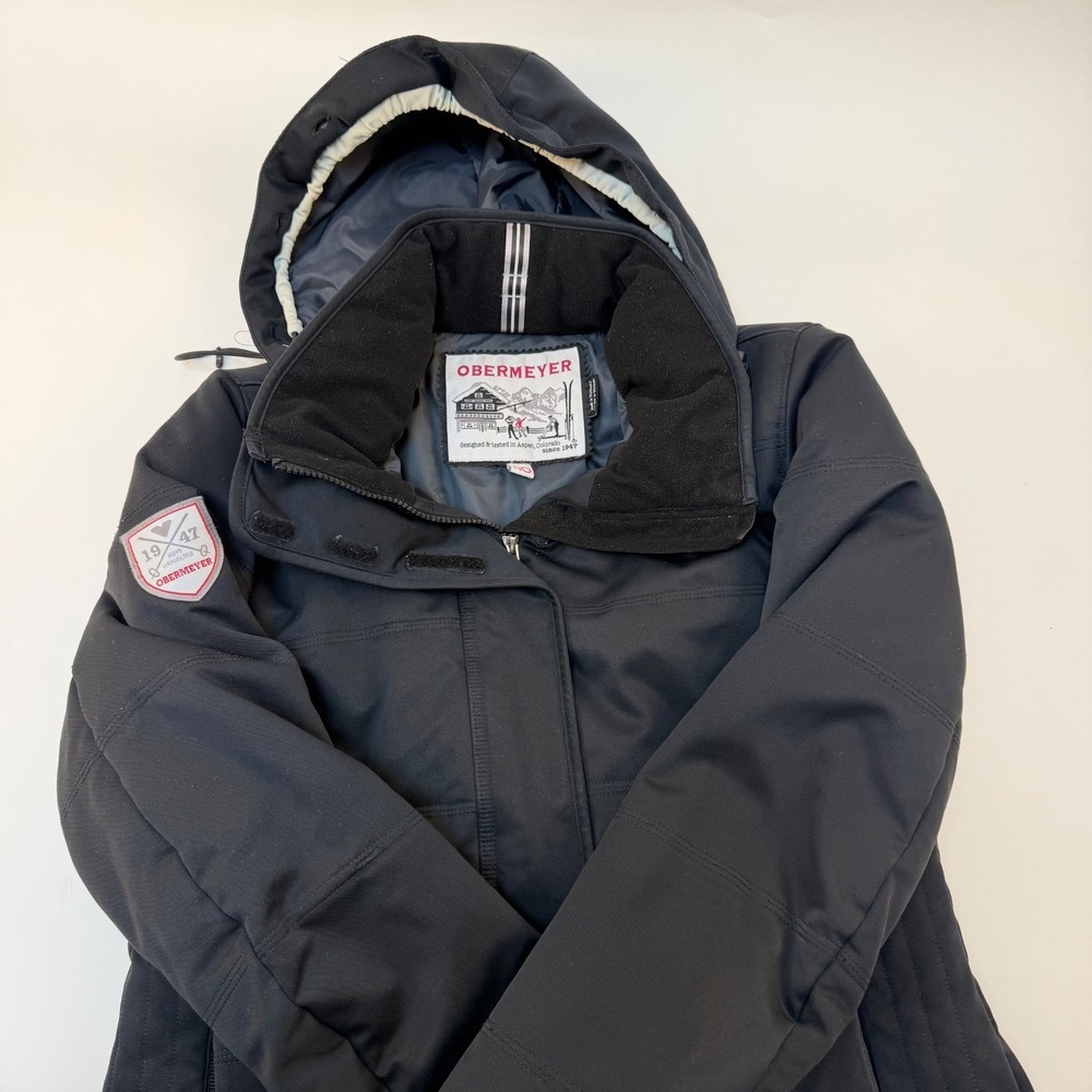 Obermeyer Tuscany‎ II Women's Insulated Jacket Black Size 10